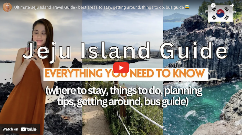 Essential Travel Guide to Jeju Island