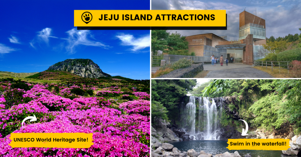 Top attractions to visit on your Jeju trip